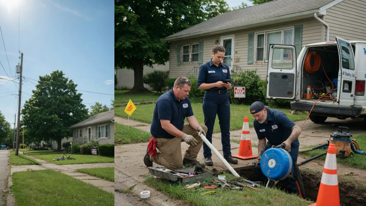 Sewer Line Repair in New Albany, PA near me